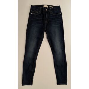 Jen 7 By 7 For All Mankind Women's Legging Jeans Ankle Sz 4‎ Dark Wash